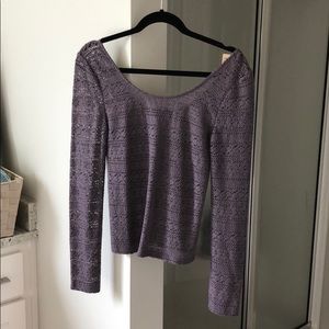 NEW Knitted Purple Top!